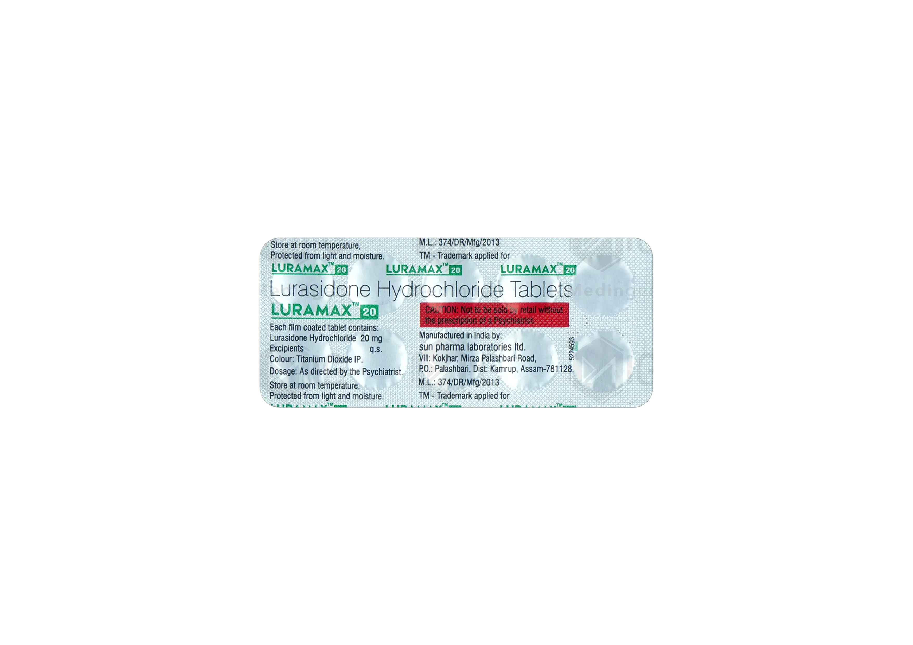 LURAMAX 20MG